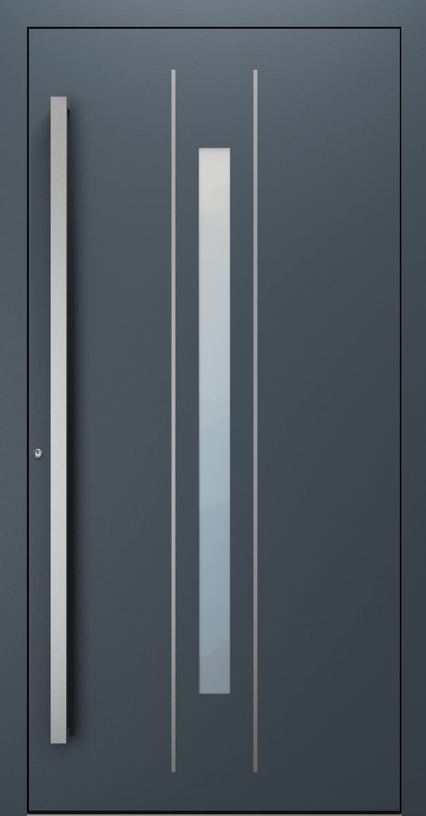 Turenwerke SL75 Design 620 Premium75 aluminium door in anthracite grey RAL 7016