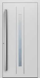 Turenwerke SL75 Design 620 Premium75 aluminium door in light grey RAL 7035