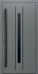 Turenwerke SL75 Design 620B Premium75 aluminium door in basalt grey RAL 7012