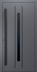 Turenwerke SL75 Design 620B Premium75 aluminium door in slate grey RAL 7015