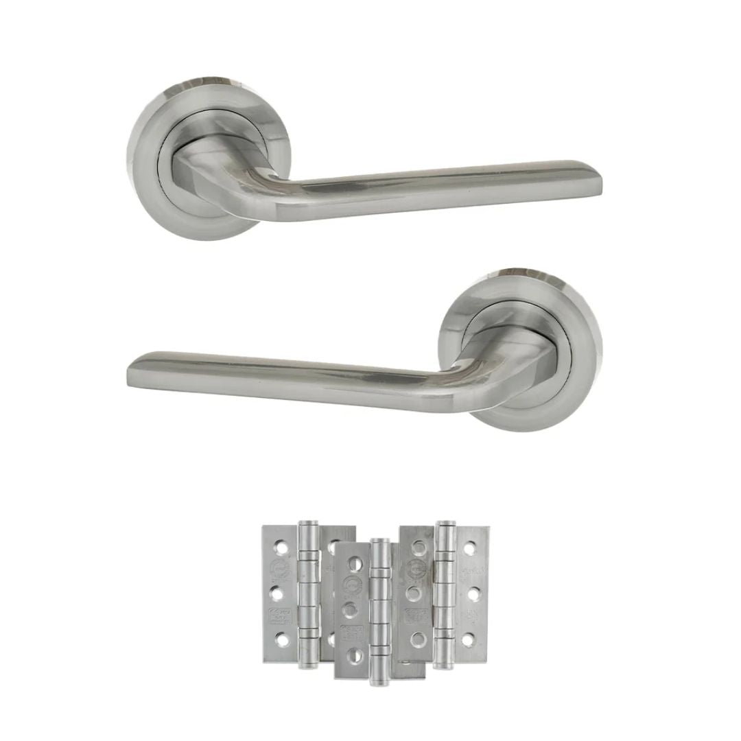 Atlantic ECO60 Eco Surf on Round Rose Door Handle Pack