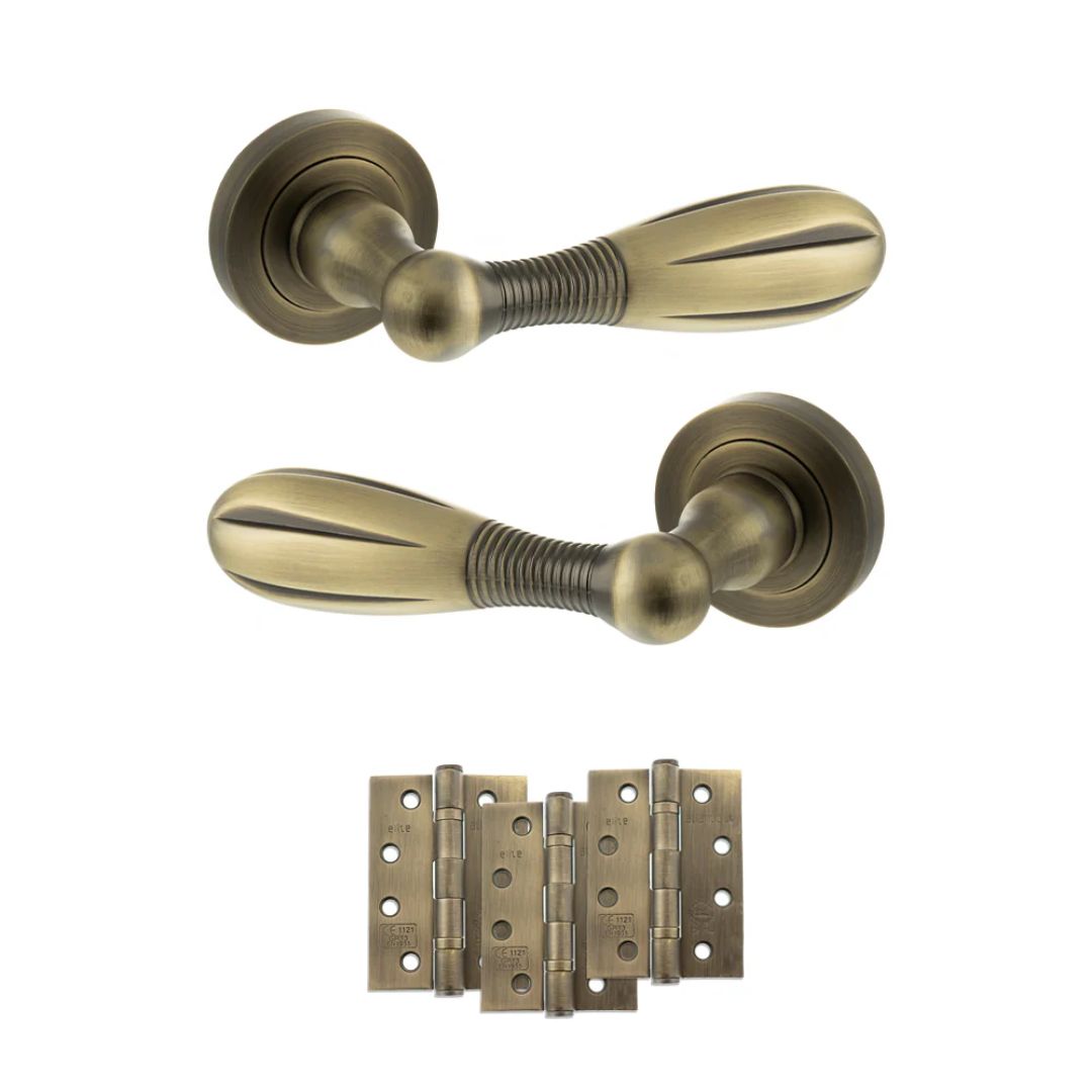 Atlantic OE175MAB Old English Cambridge on Round Door Handle Pack
