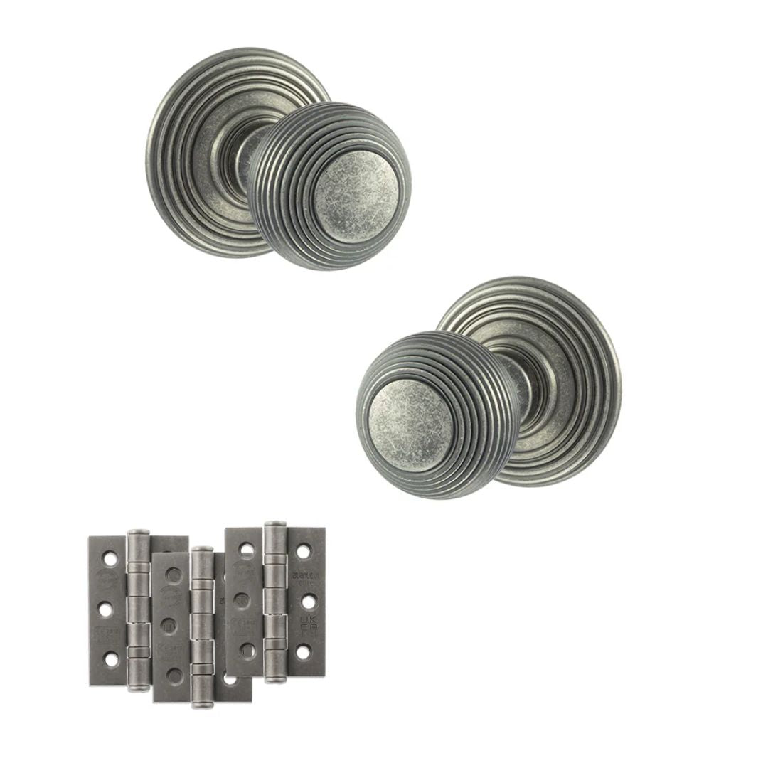 Atlantic OE50RMK Old English Ripon Mortice Knob Door Handle Pack