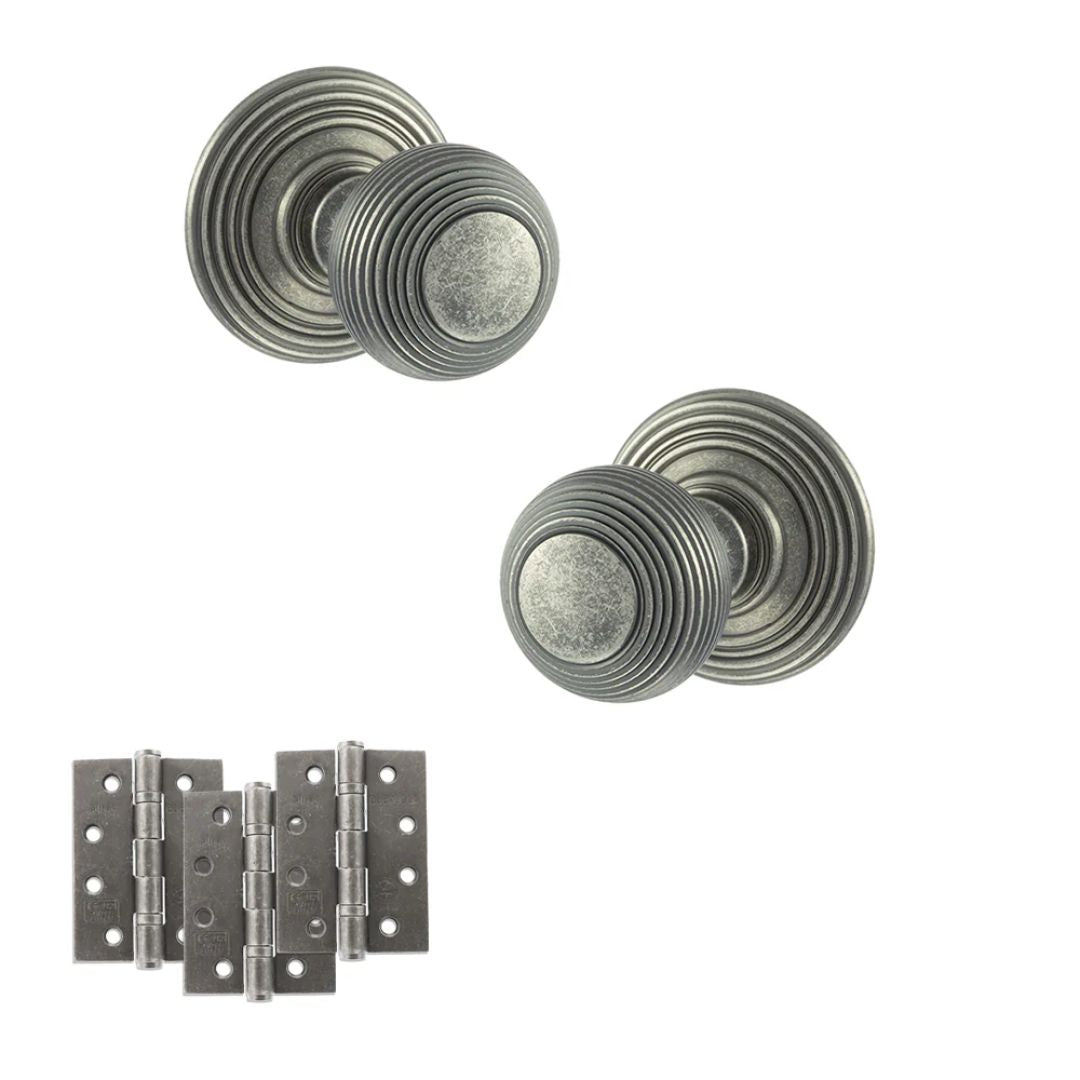 Atlantic OE50RMK Old English Ripon Mortice Knob Door Handle Pack