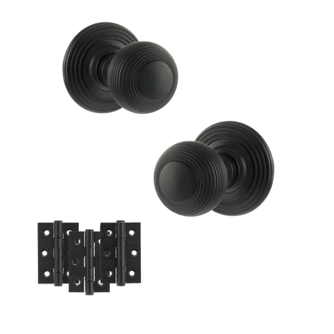 Atlantic OE50RMK Old English Ripon Mortice Knob Door Handle Pack