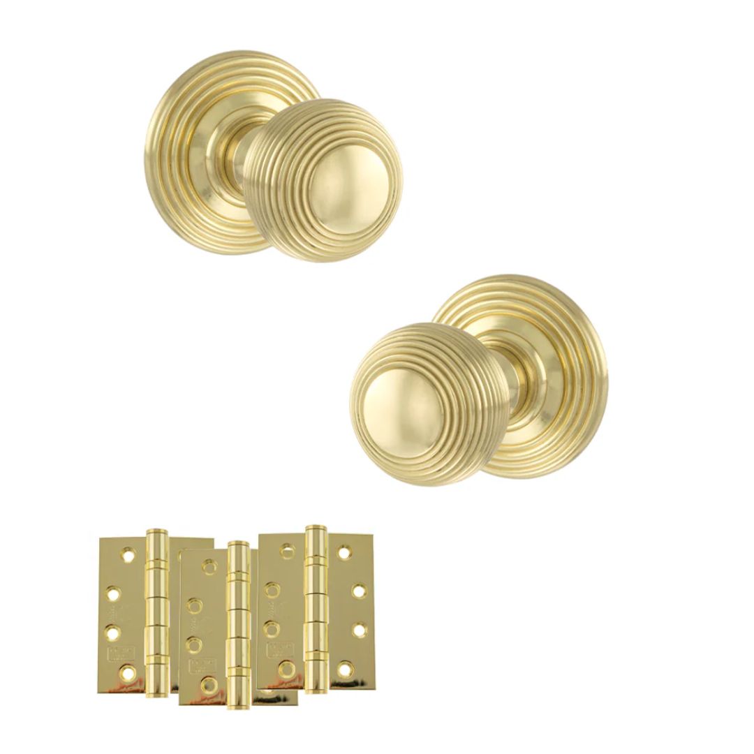 Atlantic OE50RMK Old English Ripon Mortice Knob Door Handle Pack