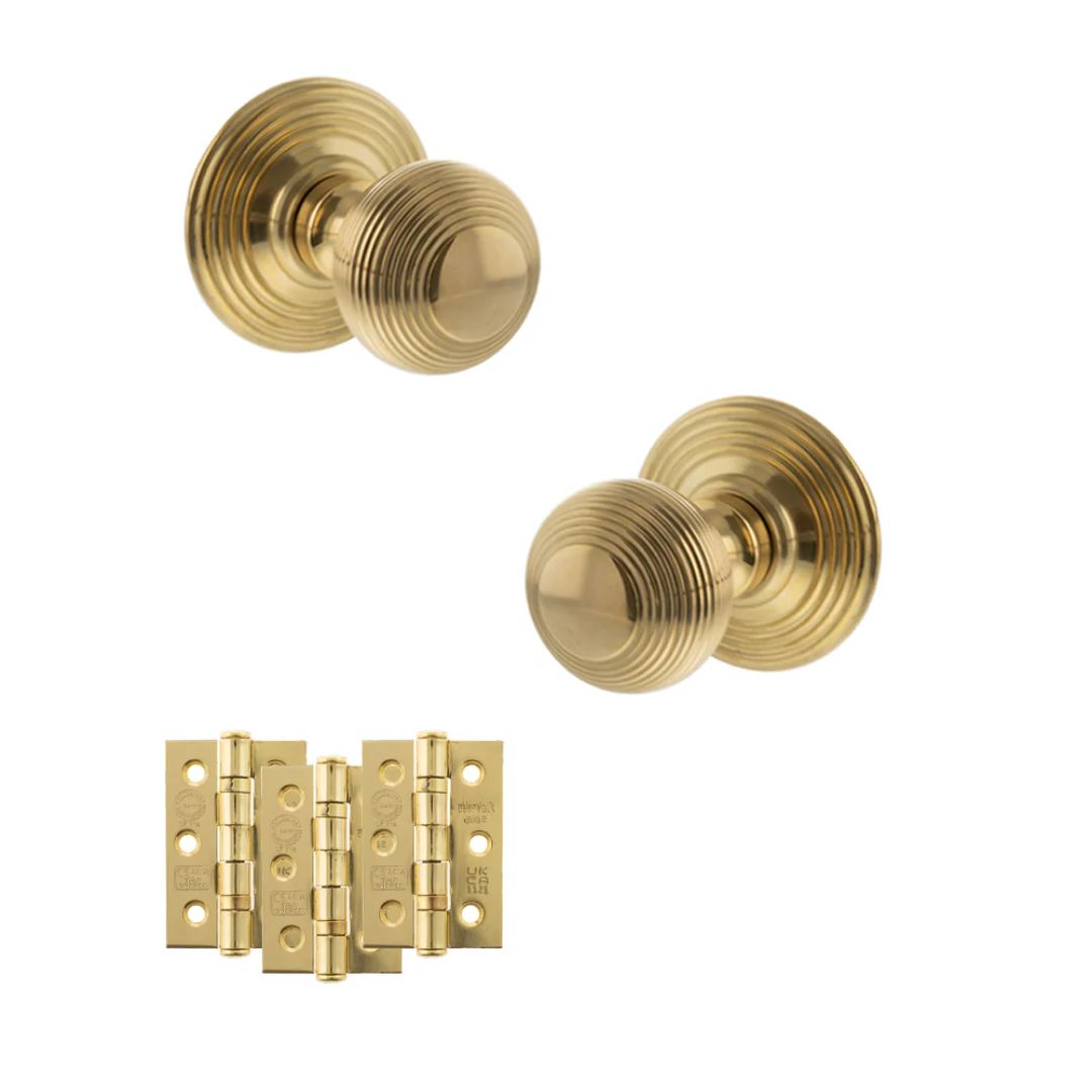 Atlantic OE50RMK Old English Ripon Mortice Knob Door Handle Pack