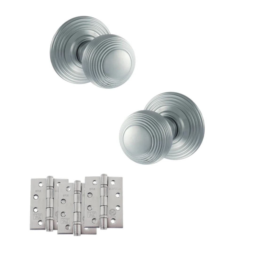 Atlantic OE50RMK Old English Ripon Mortice Knob Door Handle Pack