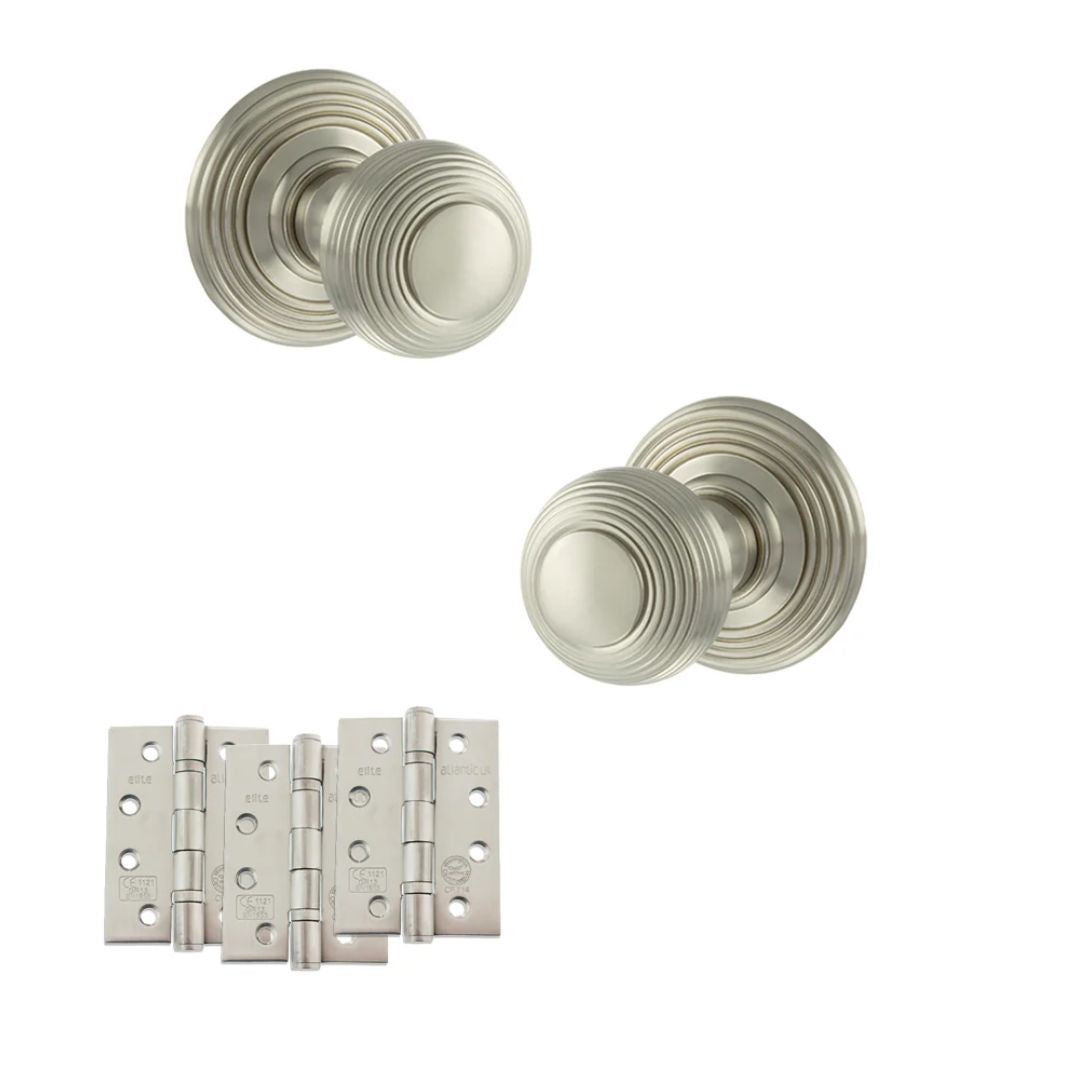 Atlantic OE50RMK Old English Ripon Mortice Knob Door Handle Pack