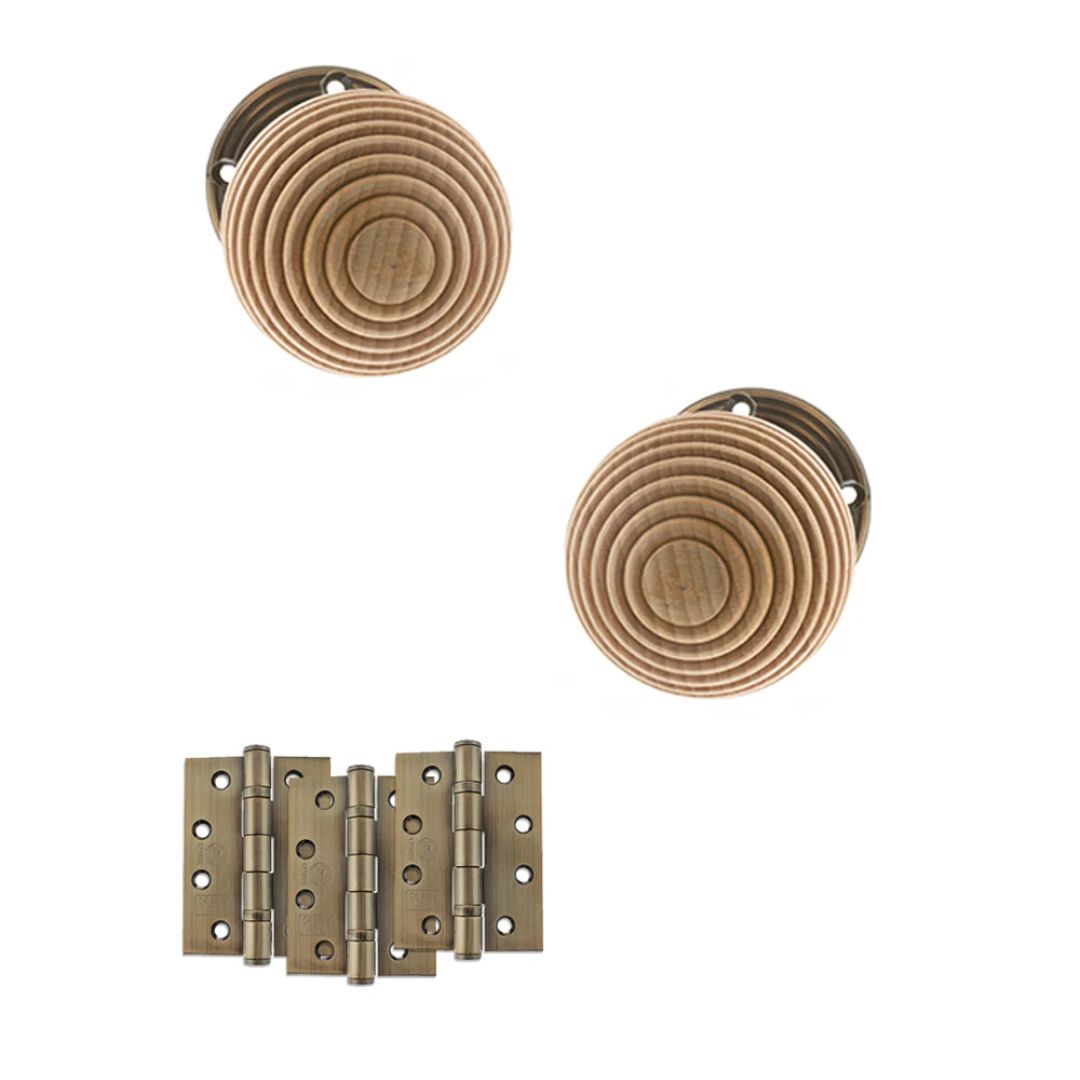 Atlantic OE57RMK Old English Bridlington Mortice Knob Door Handle Pack