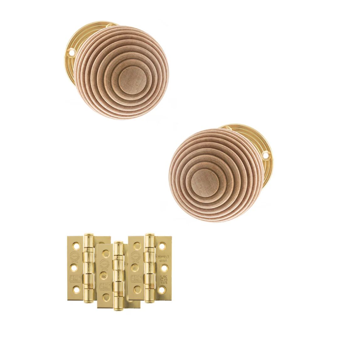 Atlantic OE57RMK Old English Bridlington Mortice Knob Door Handle Pack