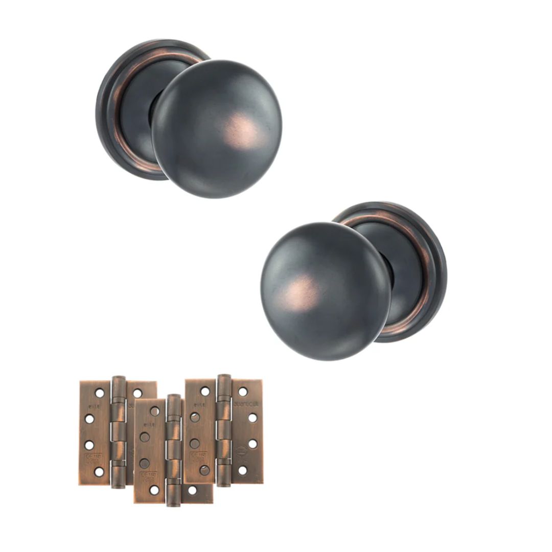 Atlantic OE58MMK Old English Harrogate Mortice Knob Door Handle Pack