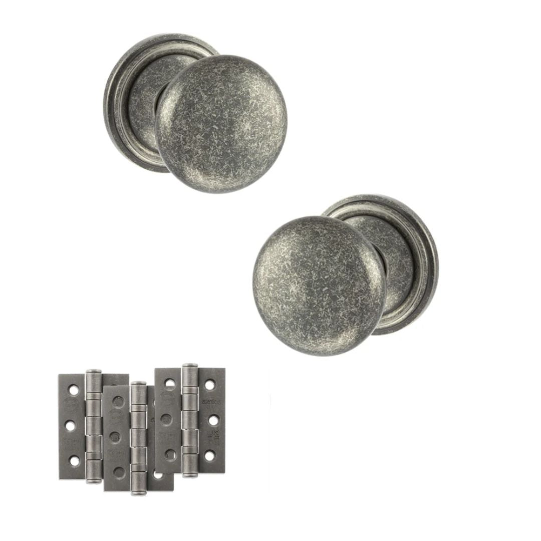 Atlantic OE58MMK Old English Harrogate Mortice Knob Door Handle Pack