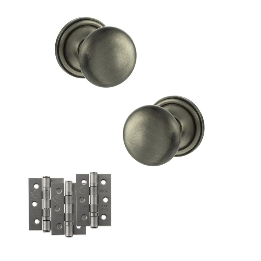 Atlantic OE58MMK Old English Harrogate Mortice Knob Door Handle Pack
