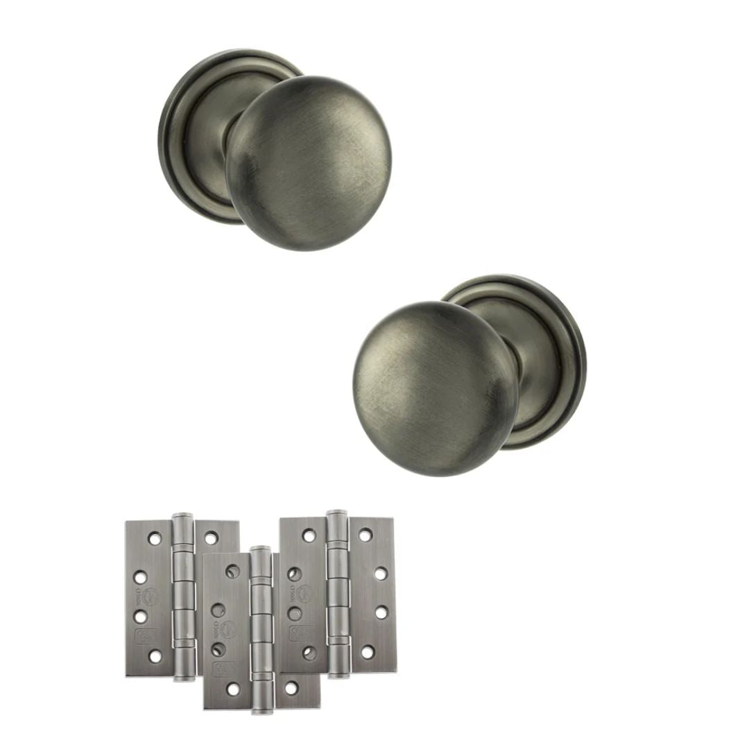 Atlantic OE58MMK Old English Harrogate Mortice Knob Door Handle Pack