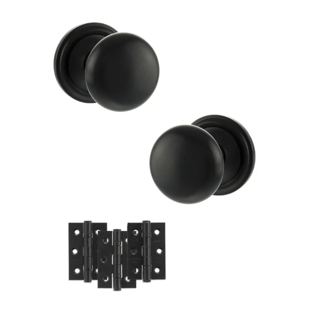 Atlantic OE58MMK Old English Harrogate Mortice Knob Door Handle Pack