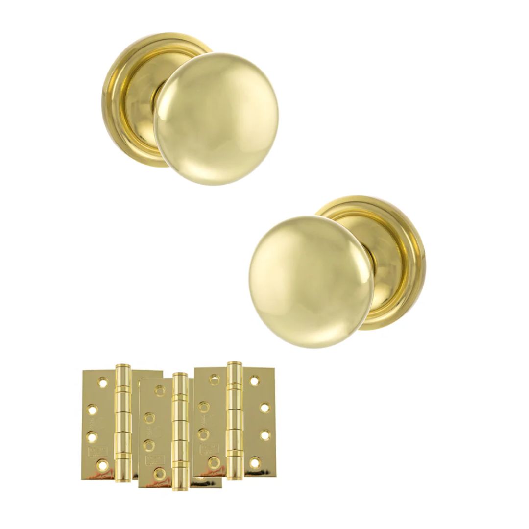 Atlantic OE58MMK Old English Harrogate Mortice Knob Door Handle Pack