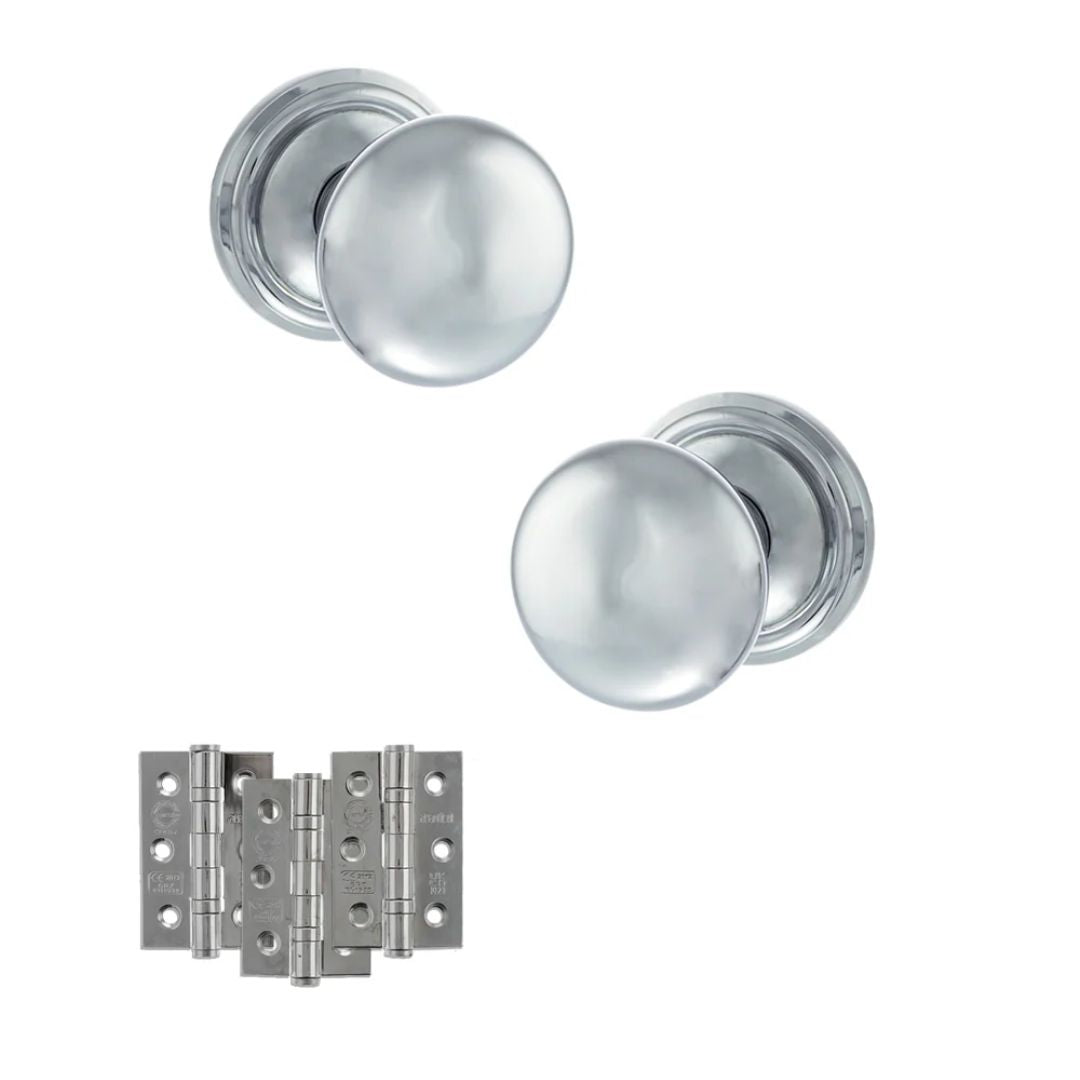 Atlantic OE58MMK Old English Harrogate Mortice Knob Door Handle Pack