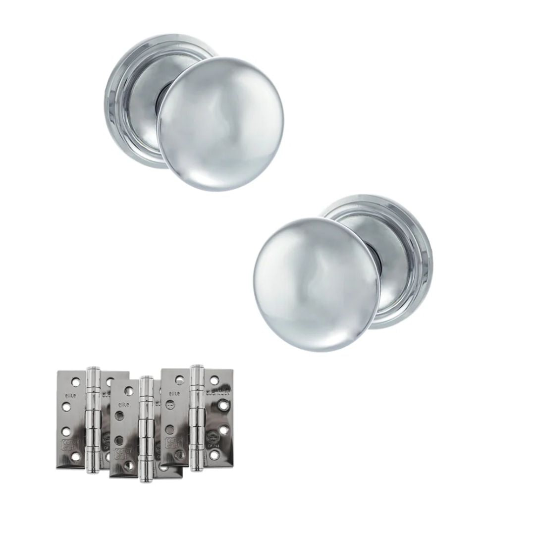 Atlantic OE58MMK Old English Harrogate Mortice Knob Door Handle Pack