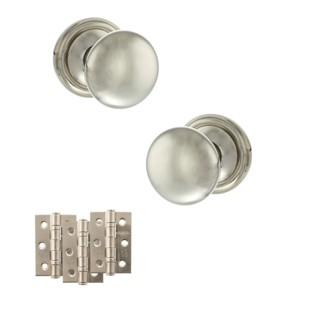 Atlantic OE58MMK Old English Harrogate Mortice Knob Door Handle Pack