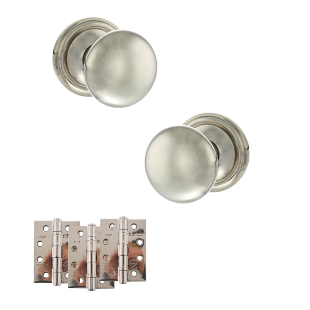 Atlantic OE58MMK Old English Harrogate Mortice Knob Door Handle Pack