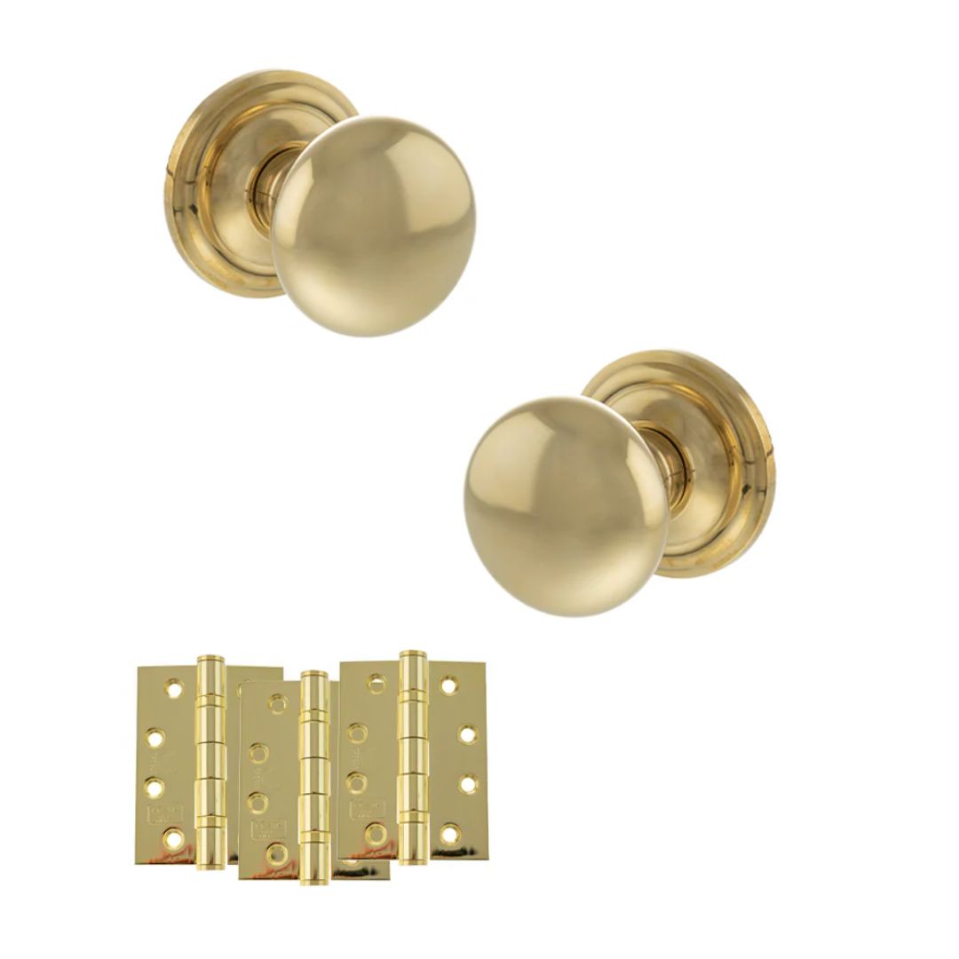 Atlantic OE58MMK Old English Harrogate Mortice Knob Door Handle Pack
