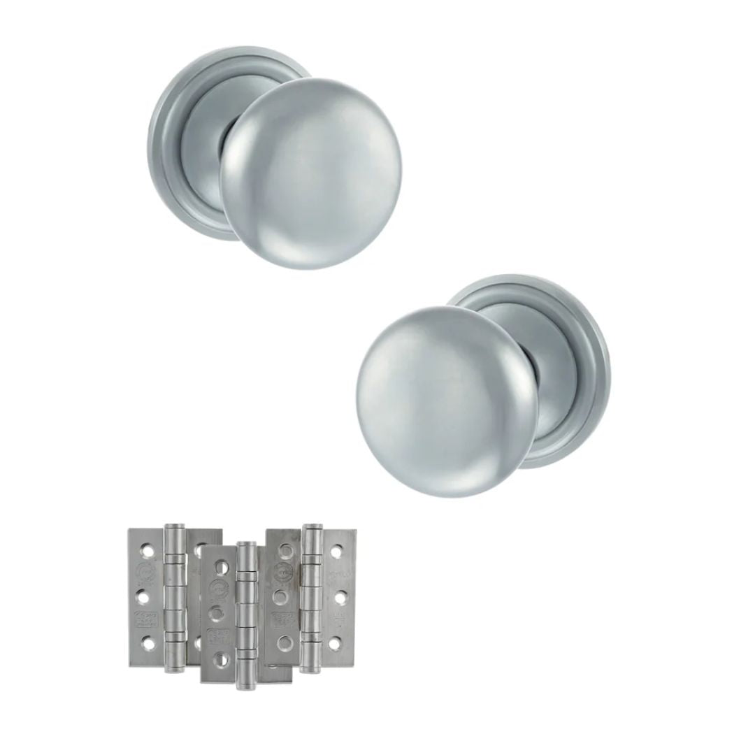 Atlantic OE58MMK Old English Harrogate Mortice Knob Door Handle Pack