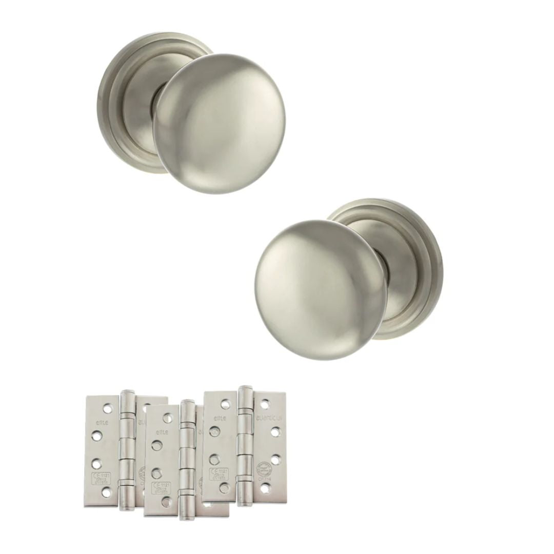 Atlantic OE58MMK Old English Harrogate Mortice Knob Door Handle Pack