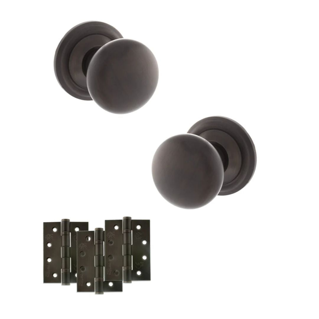 Atlantic OE58MMK Old English Harrogate Mortice Knob Door Handle Pack