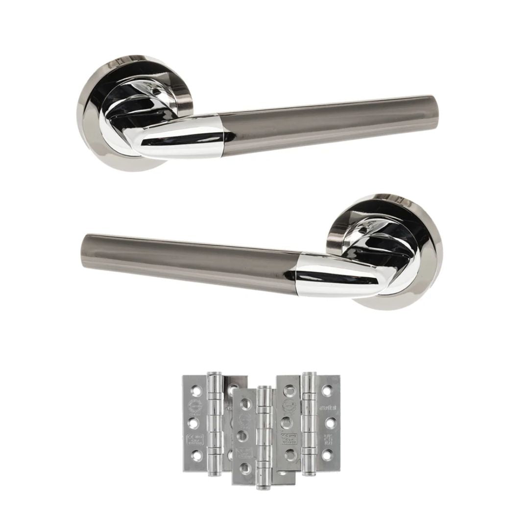 Atlantic S37RBNPC Status Tennessee on Round Rose Door Handle Pack