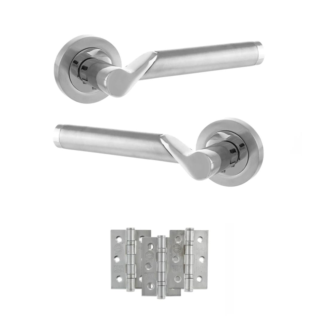 Atlantic S38RSCPC Status Hawaii on Round Rose Door Handle Pack