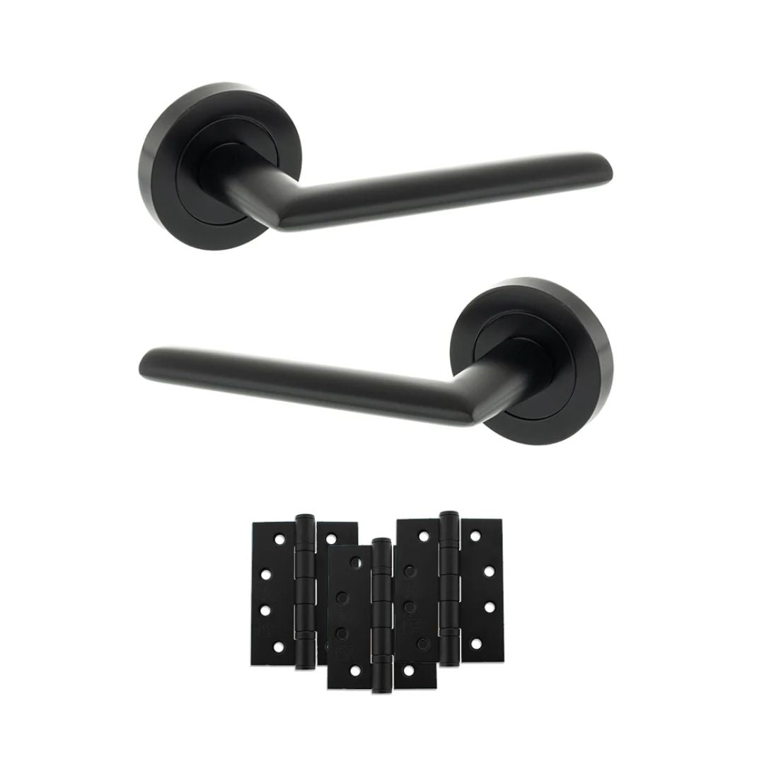 Atlantic S43R Status Alabama on Round Rose Door Handle Pack