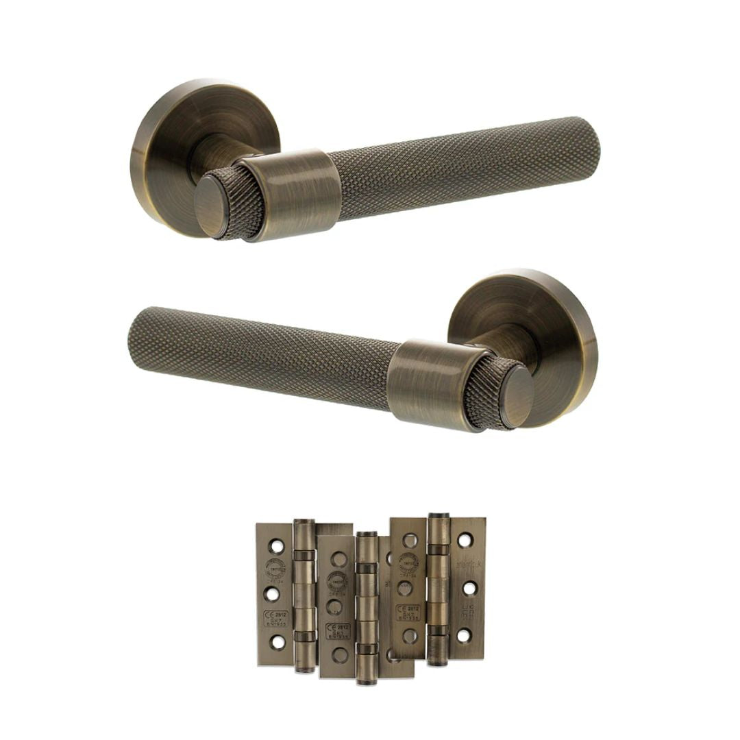 Atlantic SPR160 Senza Pari Andretta on Round Rose Door Handle Pack