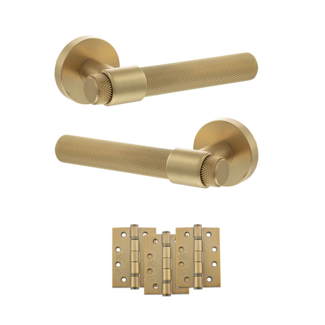 Atlantic SPR160 Senza Pari Andretta on Round Rose Door Handle Pack