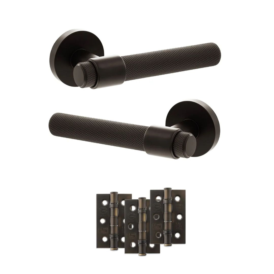 Atlantic SPR160 Senza Pari Andretta on Round Rose Door Handle Pack