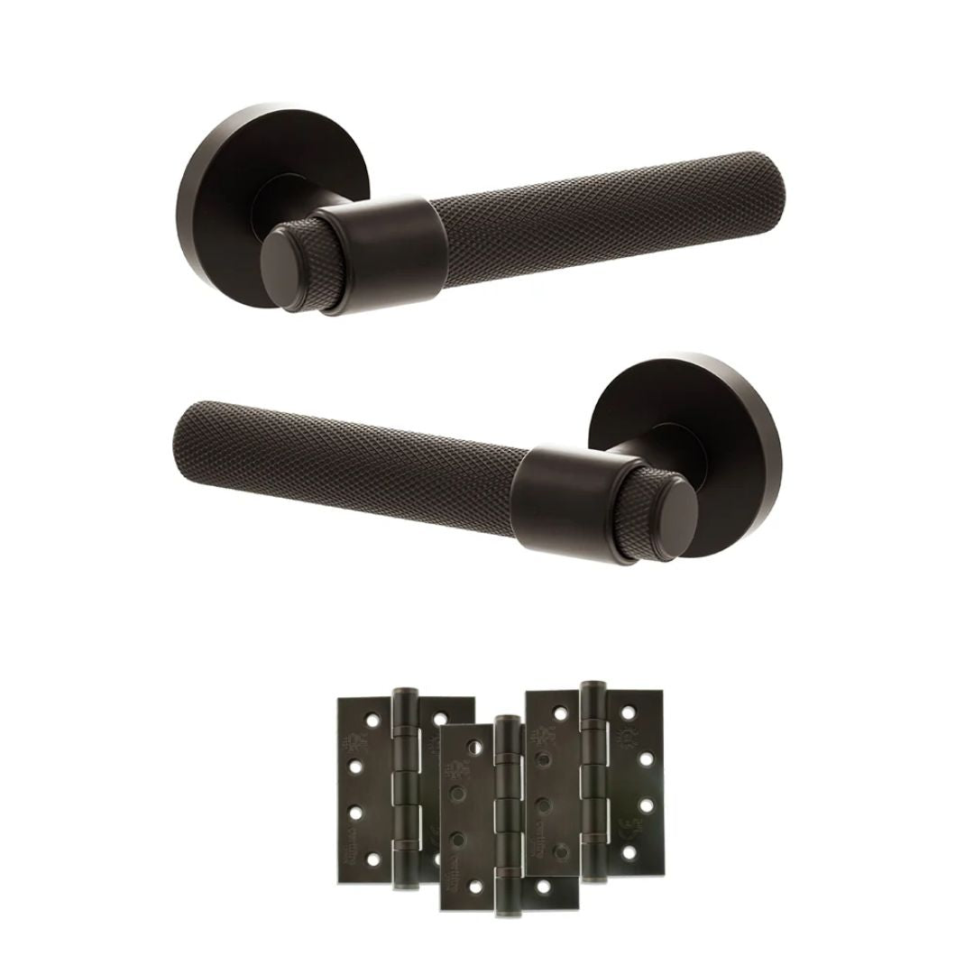 Atlantic SPR160 Senza Pari Andretta on Round Rose Door Handle Pack