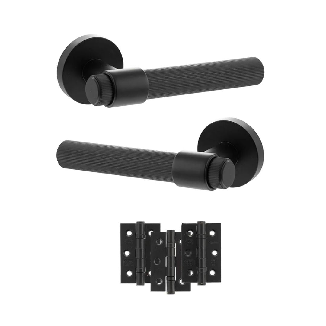 Atlantic SPR165 Senza Pari Fasana on Round Rose Door Handle Pack
