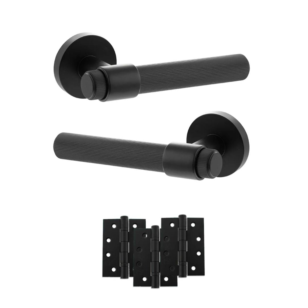 Atlantic SPR165 Senza Pari Fasana on Round Rose Door Handle Pack