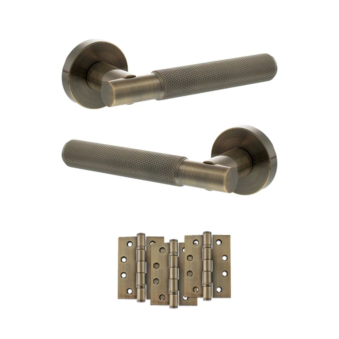 Atlantic SPR170 Senza Pari Rosarno on Round Rose Door Handle Pack