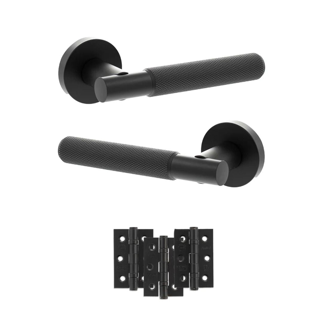 Atlantic SPR170 Senza Pari Rosarno on Round Rose Door Handle Pack