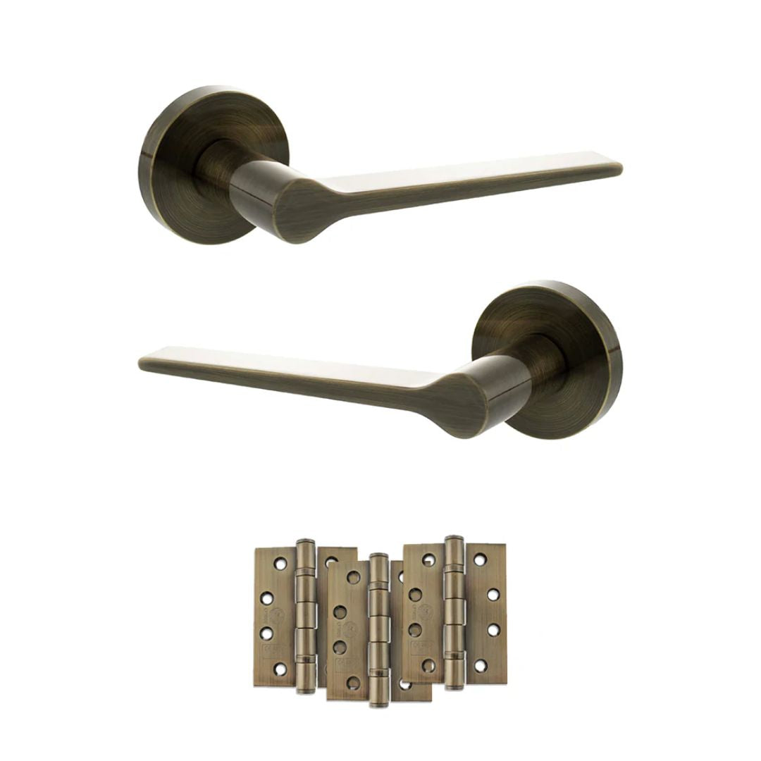 Atlantic SPR180 Senza Pari Laviano on Round Rose Door Handle Pack