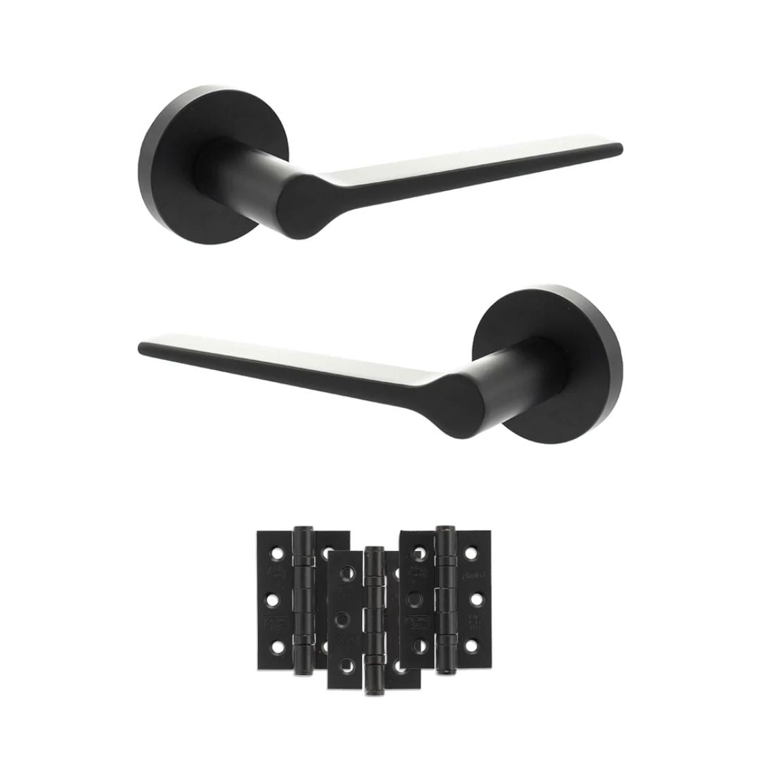 Atlantic SPR180 Senza Pari Laviano on Round Rose Door Handle Pack