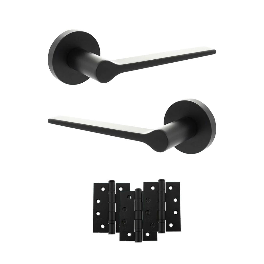 Atlantic SPR180 Senza Pari Laviano on Round Rose Door Handle Pack