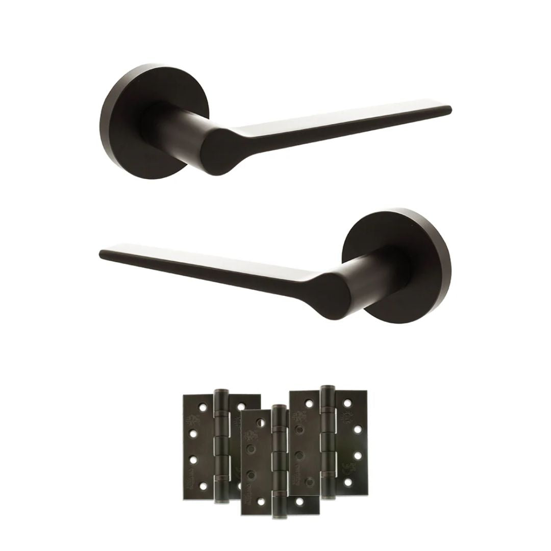Atlantic SPR180 Senza Pari Laviano on Round Rose Door Handle Pack