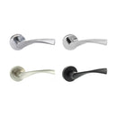 Atlantic ECO20 Eco Aqua on Round Rose Door Handle Pack