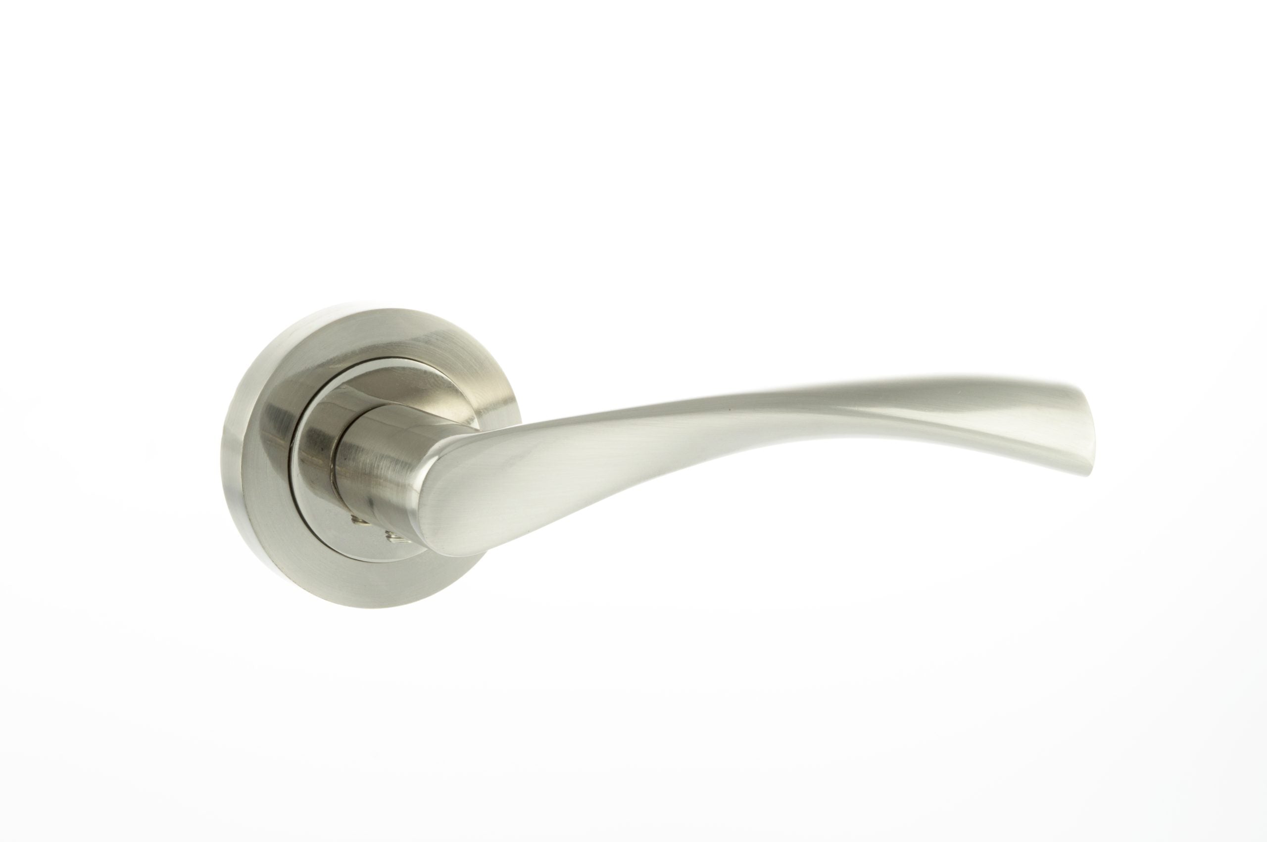 Atlantic ECO20 Eco Aqua on Round Rose Door Handle Pack