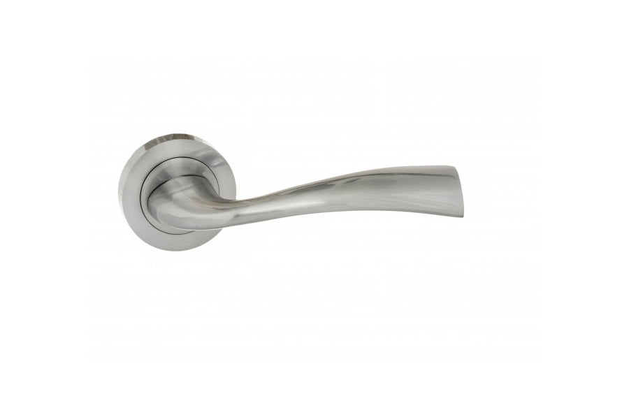 Atlantic ECO30 Eco Wave on Round Rose Door Handle Pack