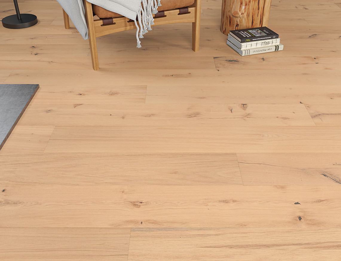 Whinlatter Oak Smooth Plank Engineered Wood Flooring | Invisible UV Oiled | 190 x 1900 x 20/6mm