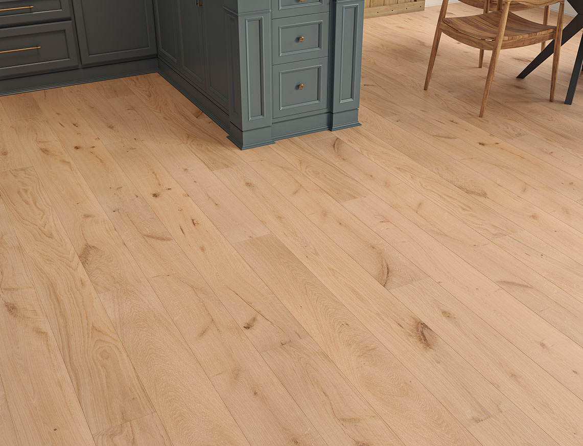 Wyre Oak Smooth Plank Engineered Wood Flooring | Unfinished | 190 x 1900 x 14/3mm