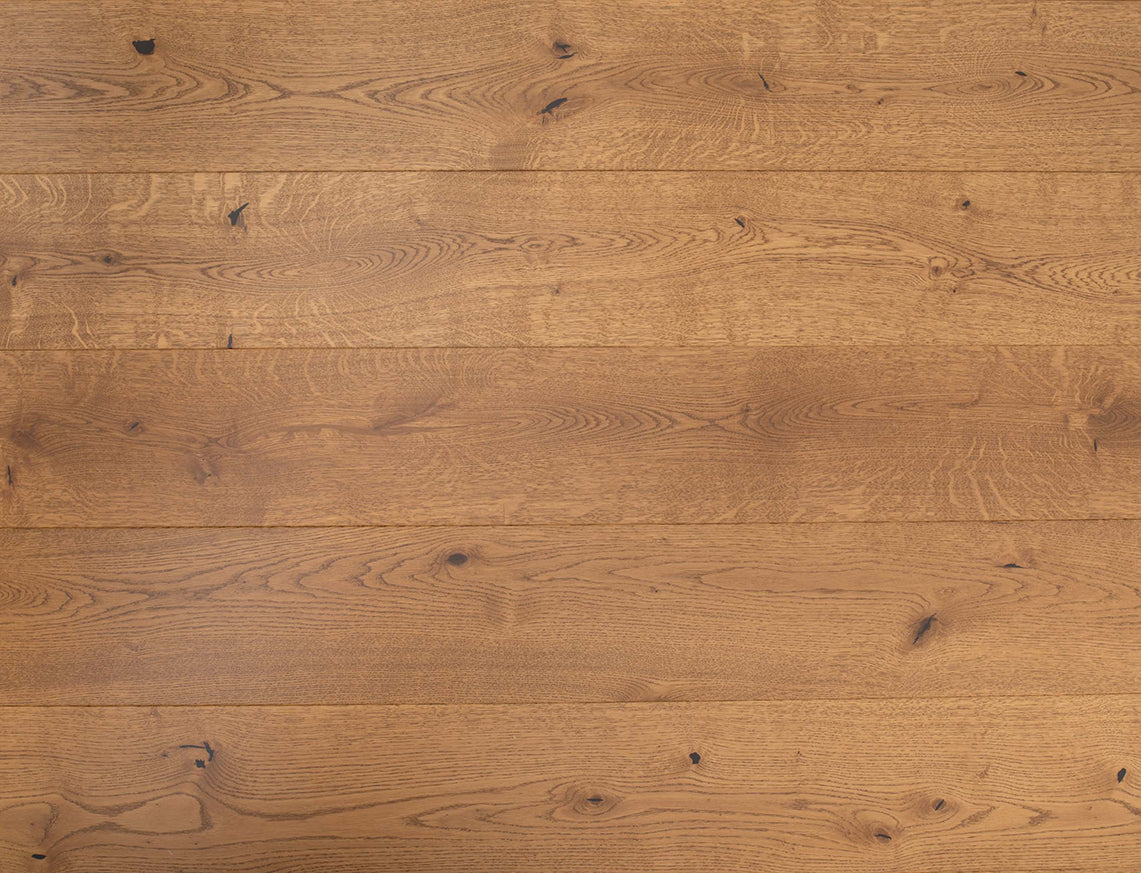 Elmdon Oak Golden Matte Smooth Plank Engineered Wood Flooring | UV Lacquered | 180 x 1900 x 14/3mm